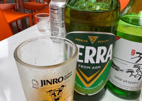 Beer and soju