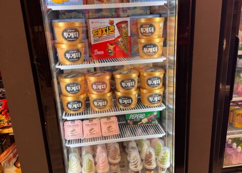 Korean ice cream freezer